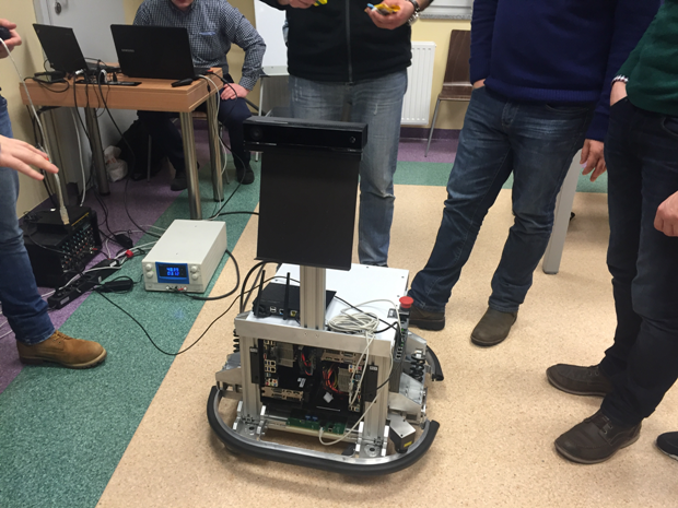 The preliminary RAMCIP robot platform